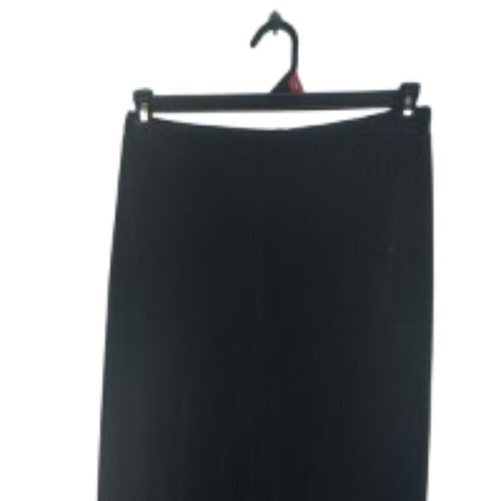 Travelers by Chicos Women's No Tummy Black Stretch Elastic Pull On Pants 1 Short - Picture 3 of 7